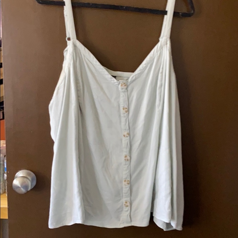 Light blue tank top